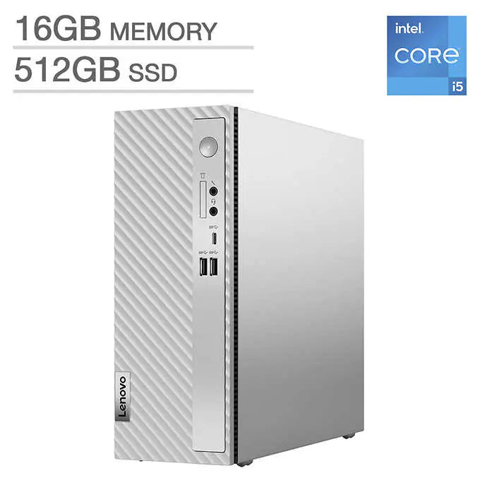 Lenovo IdeaCentre 3i - Core i5 - 16GB Ram - 512GB SSD - Windows 11